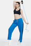 Zelocity All Dry Yoga Track pants - Mykonos Blue — thumbnail 4